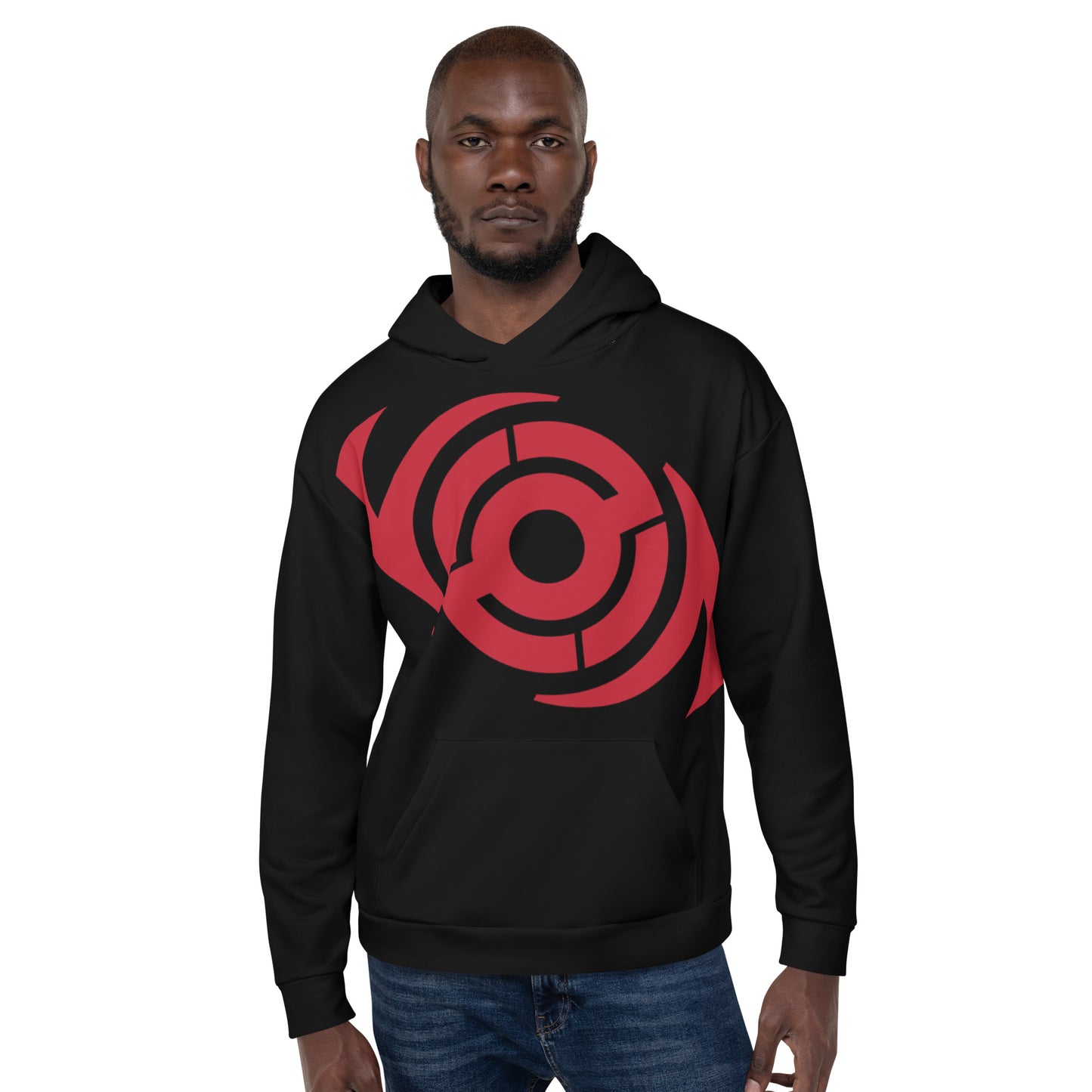 Super Vizion Hoodie - Red Logo (unisex)