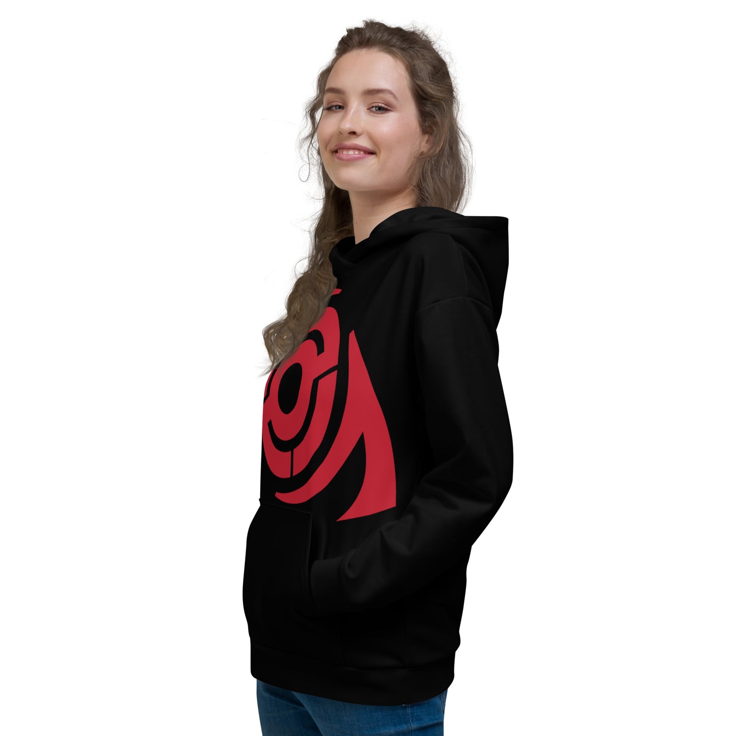 Super Vizion Hoodie - Red Logo (unisex)