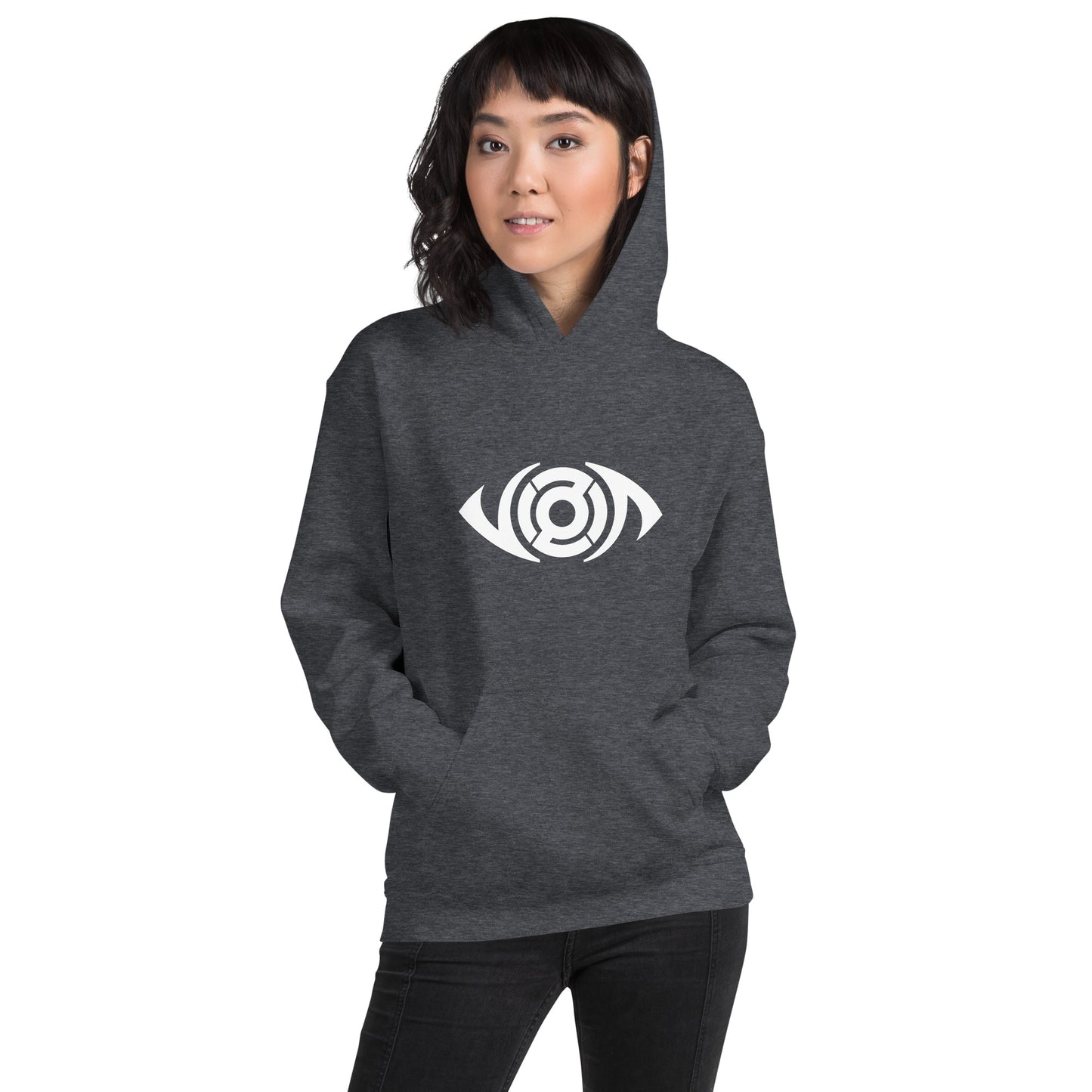 Classic Vizion® Hoodie - White Logo (unisex)