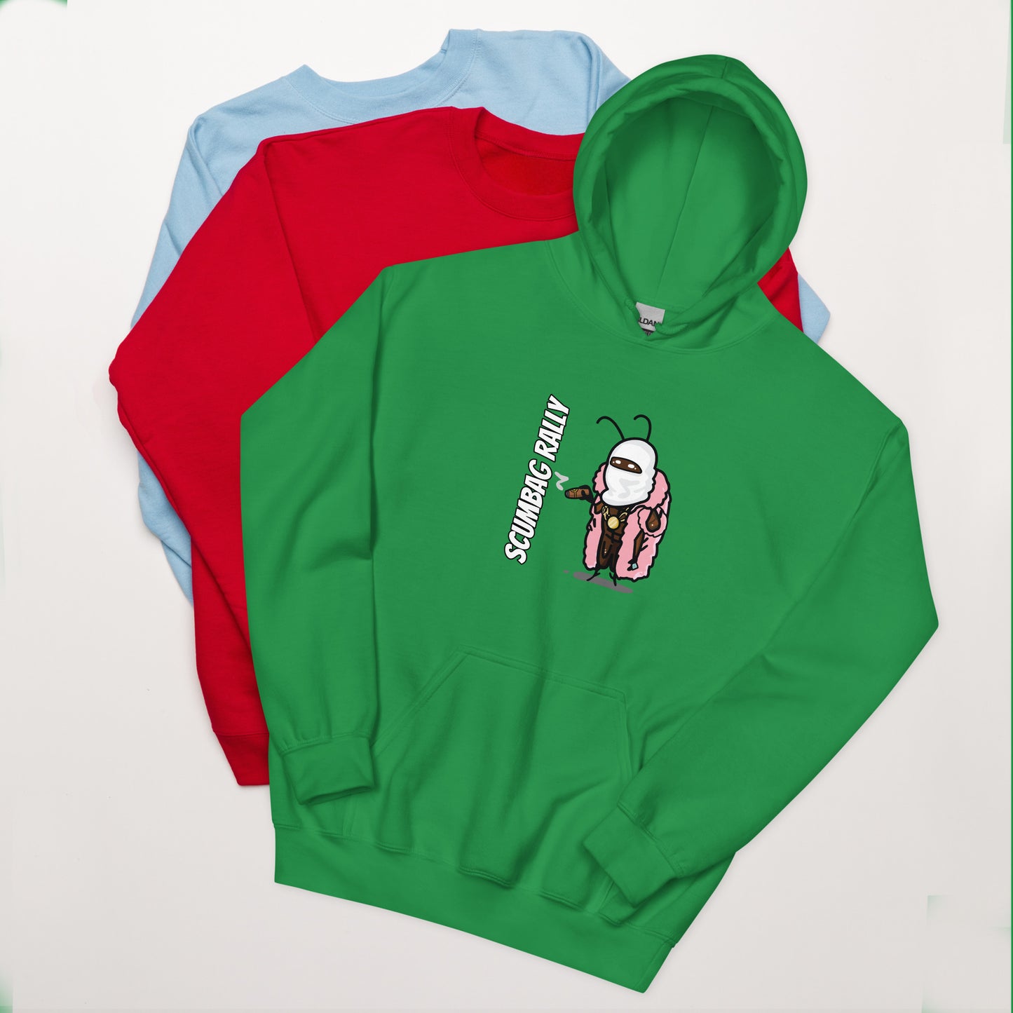 Scumbag Rally Skimask Hoodie