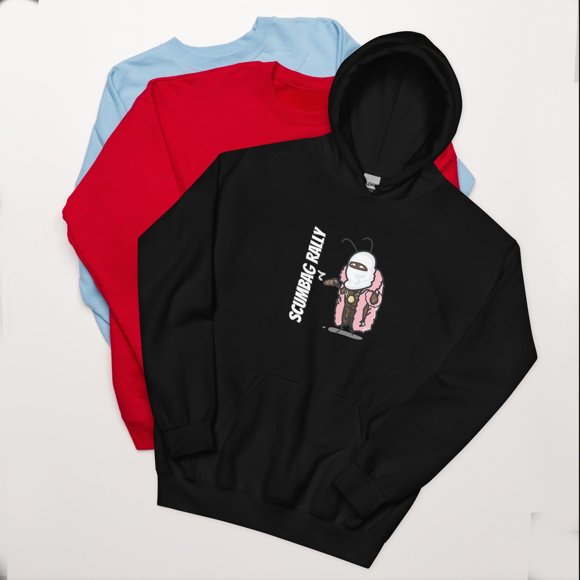 Scumbag Rally Skimask Hoodie